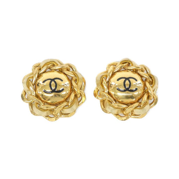 Chanel Leather Earrings