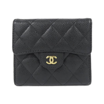 Chanel Timeless Classic Caviar Skin Wallet
