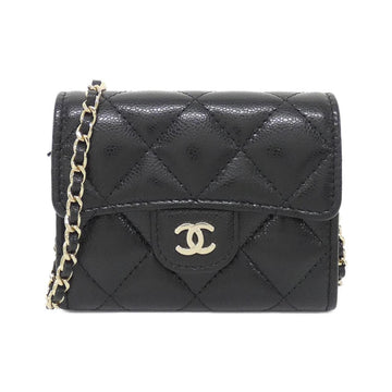 Chanel Timeless Classic Line Caviar Card Case