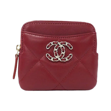 Chanel Chanel 19 Lambskin Coin Case