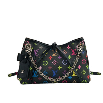 LV CARRYALL BB BAG MONOGRAM MULTICOLORE NOIR  26CM
