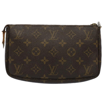 Louis Vuitton Pochette Accessoire  Canvas Clutch Bag