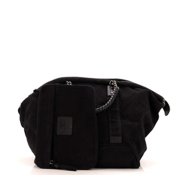 Street Style Weekender Bag Quilted Canvas
