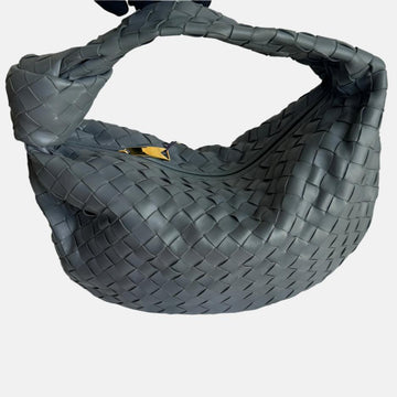 Bottega Veneta Teen Jodie Small Lambskin Leather Lightening Grey 36cm