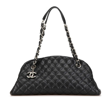 Top Quality Chanel Mademoiselle Bowling Bag Leather Skin