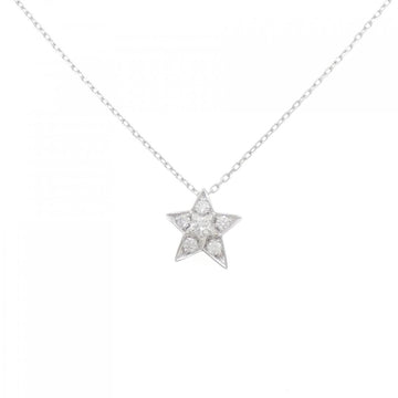 Chanel Comete 750 White Gold Diamond Necklace