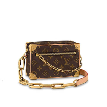 LV MINI SOFT TRUNK MONOGRAM BROWN 18CM