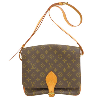 Louis Vuitton Cartouchière  Canvas Shoulder Bag