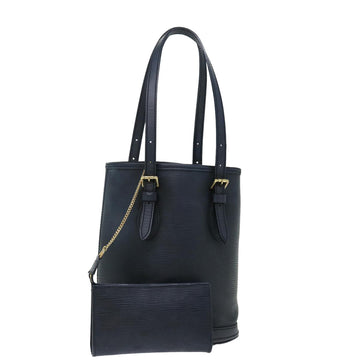 Louis Vuitton Bucket Pm  Leather Shoulder Bag