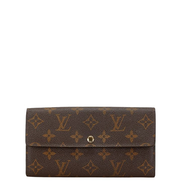 Louis Vuitton Sarah  Canvas Wallet