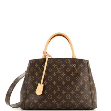 Montaigne Handbag Monogram Canvas MM