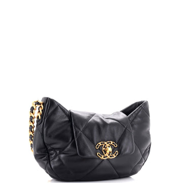 19 Flap Hobo Quilted Leather