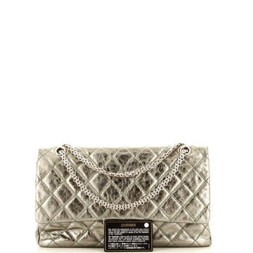 Reissue 2.55 Flap Bag Quilted Metallic Aged Calfskin 227