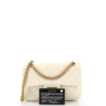 Reissue 2.55 Flap Bag Quilted Aged Calfskin Mini