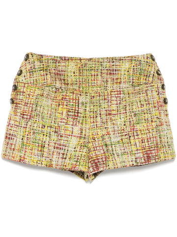 Multicolour Tweed Shorts