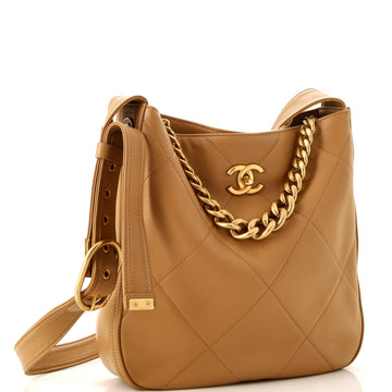 Easy Mood Hobo Quilted Calfskin