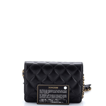 Romance Wallet on Chain Quilted Lambskin Mini