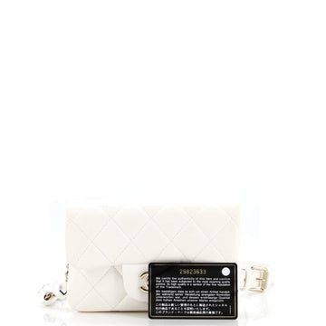 My Precious Pearls Waist Bag Quilted Lambskin Mini