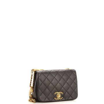 On And On Full Flap Bag Quilted Lambskin Small