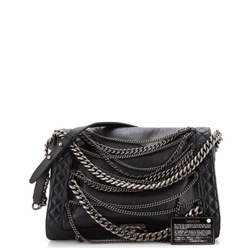Boy Flap Bag Enchained Lambskin XL