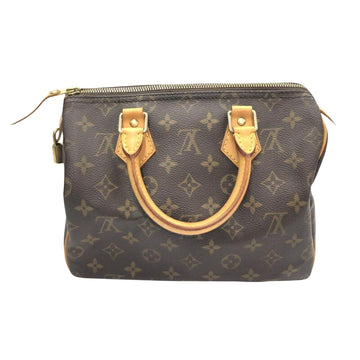 Louis Vuitton Speedy 25  Canvas Handbag