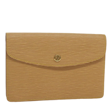 Louis Vuitton Montaigne  Leather Clutch Bag