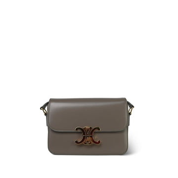 Celine Triomph Teen Pebble Shiny leather Bag
