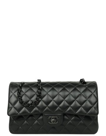 Chanel '24 SO BLACK Lambskin Medium Double Flap Bag