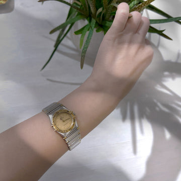 Omega Constellation Two Tone Watch