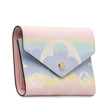 Pink Louis Vuitton Monogram Giant Escale Victorine Small Wallets