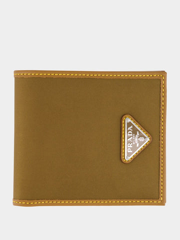 Brown Re-Nylon Wallet