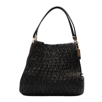 Coach Black Madison Phoebe Shoulder Bag