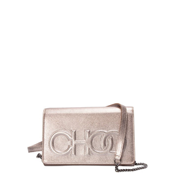 Jimmy Choo Adelia Metallic Sling Bag