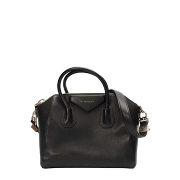 Givenchy Black Leather Antigona Satchel