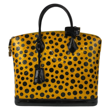 Louis Vuitton high quality Leather Lockit MM Tote M91398