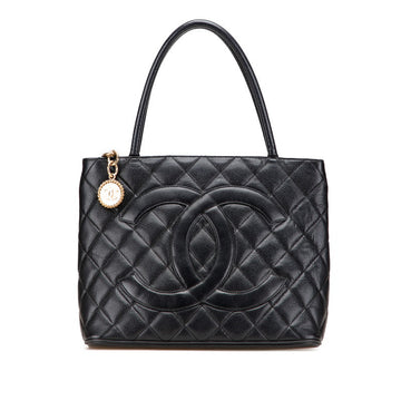 Chanel Matelasse Caviar Skin Tote Bag