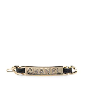 Chanel Logo Barrette