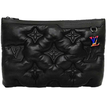 Louis Vuitton Pochette A4  Leather Clutch Bag