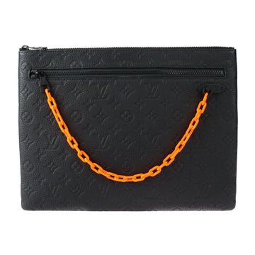 Louis Vuitton Pochette A4  Leather Clutch Bag