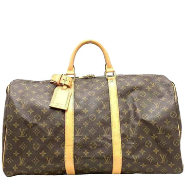 Louis Vuitton Keepall 50  Canvas Travel Bag
