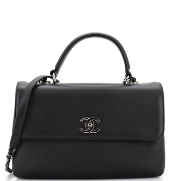 CHANEL Trendy CC Top Handle Bag Calfskin Medium