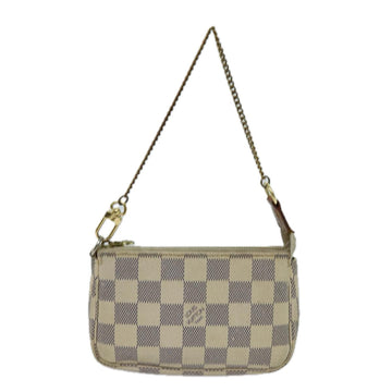 Louis Vuitton Mini Pochette Accessoires  Canvas Clutch Bag