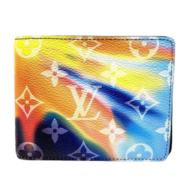 Louis Vuitton Portefeuille ple  Canvas Wallet