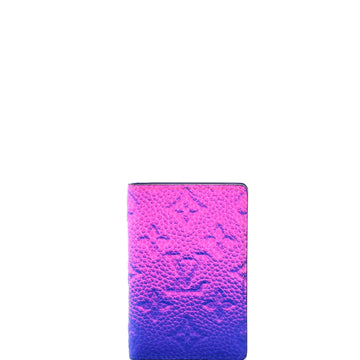 Pocket Organizer Limited Edition Illusion Monogram Taurillon Leather