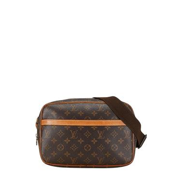Louis Vuitton Reporter Pm  Canvas Shoulder Bag