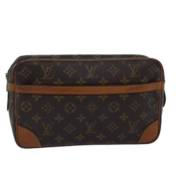 Louis Vuitton Compiègne  Canvas Clutch Bag