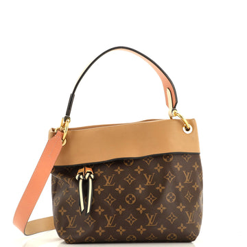 Tuileries Besace Bag Monogram Canvas with Leather