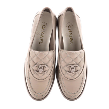 Women's CC Loafers Quilted Leather