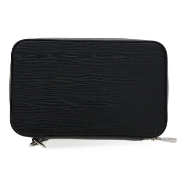 LOUIS VUITTON Epi Dandy Wallet Travel Case Black M64000 LV Auth 30084A