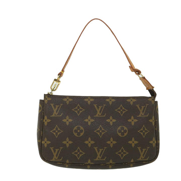 Louis Vuitton Pochette Accessoire  Canvas Clutch Bag